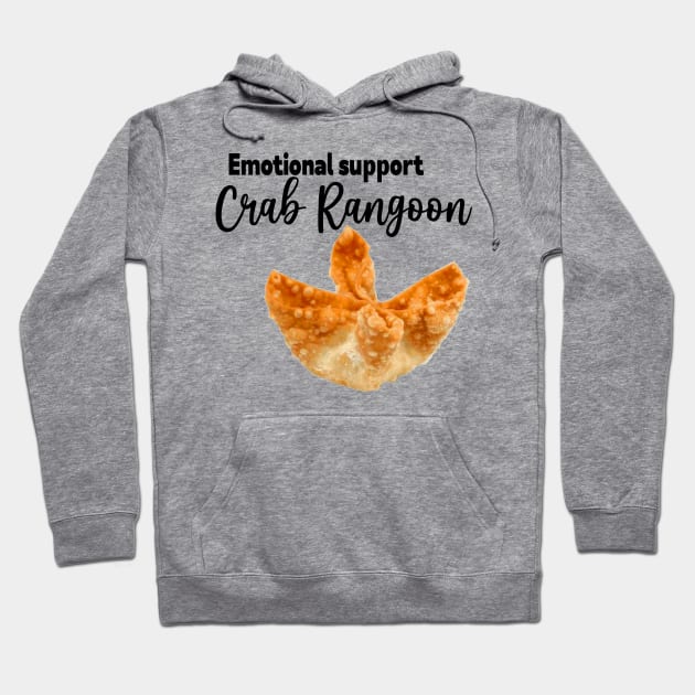 Crab Rangoon| Meme stickers, adult Shirt, stickers, self care stickers Hoodie by ILOVEY2K